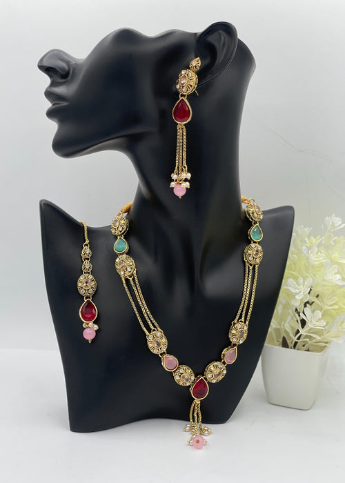 Shop the Velora Majesty Necklace Set from Zarosh Jewel