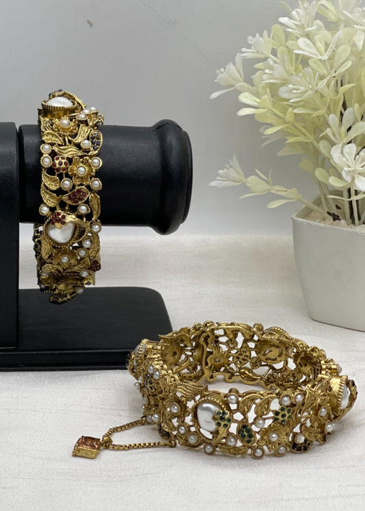 Shop the Velvet Glow Kadas from Zarosh Jewel