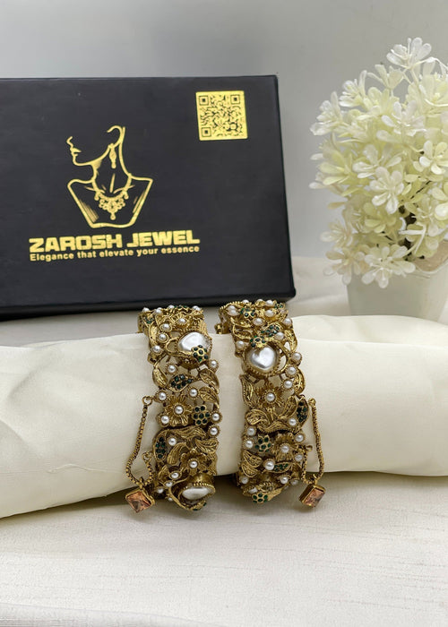 Shop the Velvet Glow Kadas from Zarosh Jewel