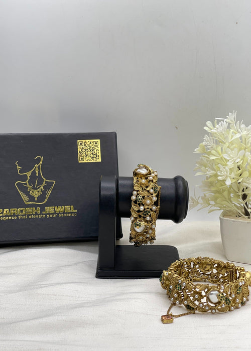Shop the Velvet Glow Kadas from Zarosh Jewel