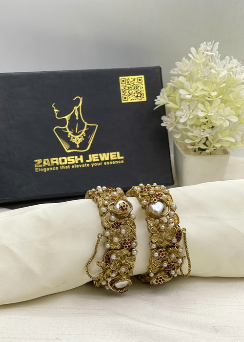 Shop the Velvet Glow Kadas from Zarosh Jewel