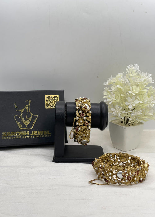 Shop the Velvet Glow Kadas from Zarosh Jewel