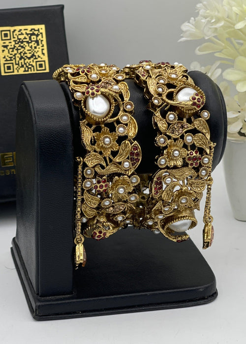 Shop the Velvet Glow Kadas from Zarosh Jewel