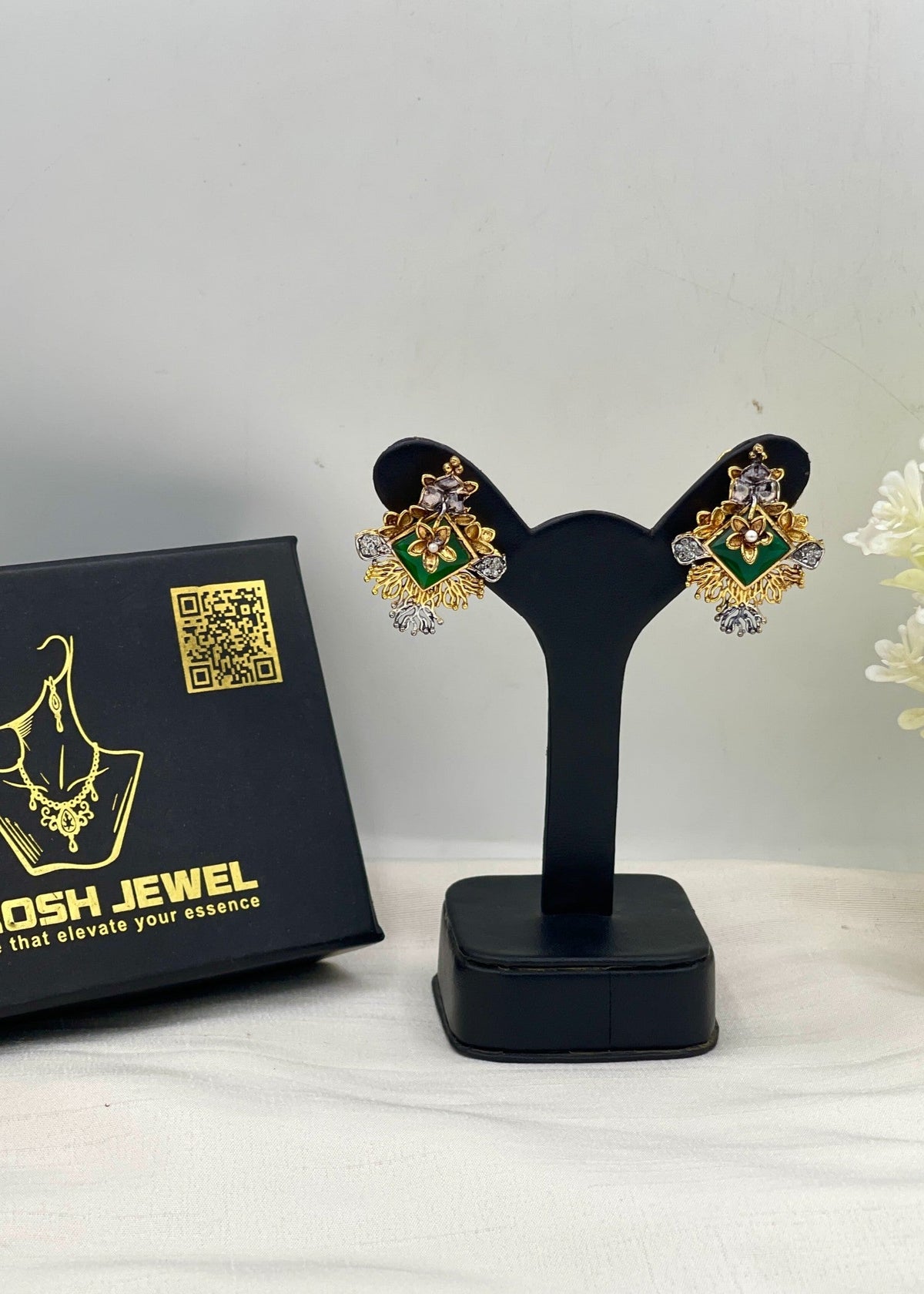 Shop the Wafaa Heritage Earring from Zarosh Jewel