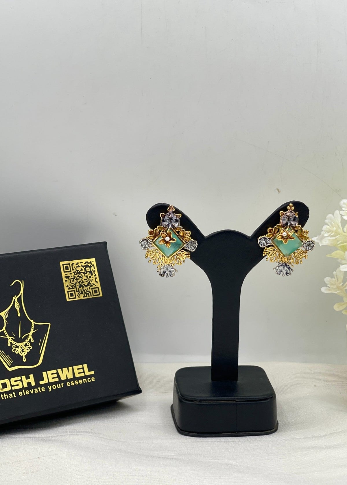 Shop the Wafaa Heritage Earring from Zarosh Jewel