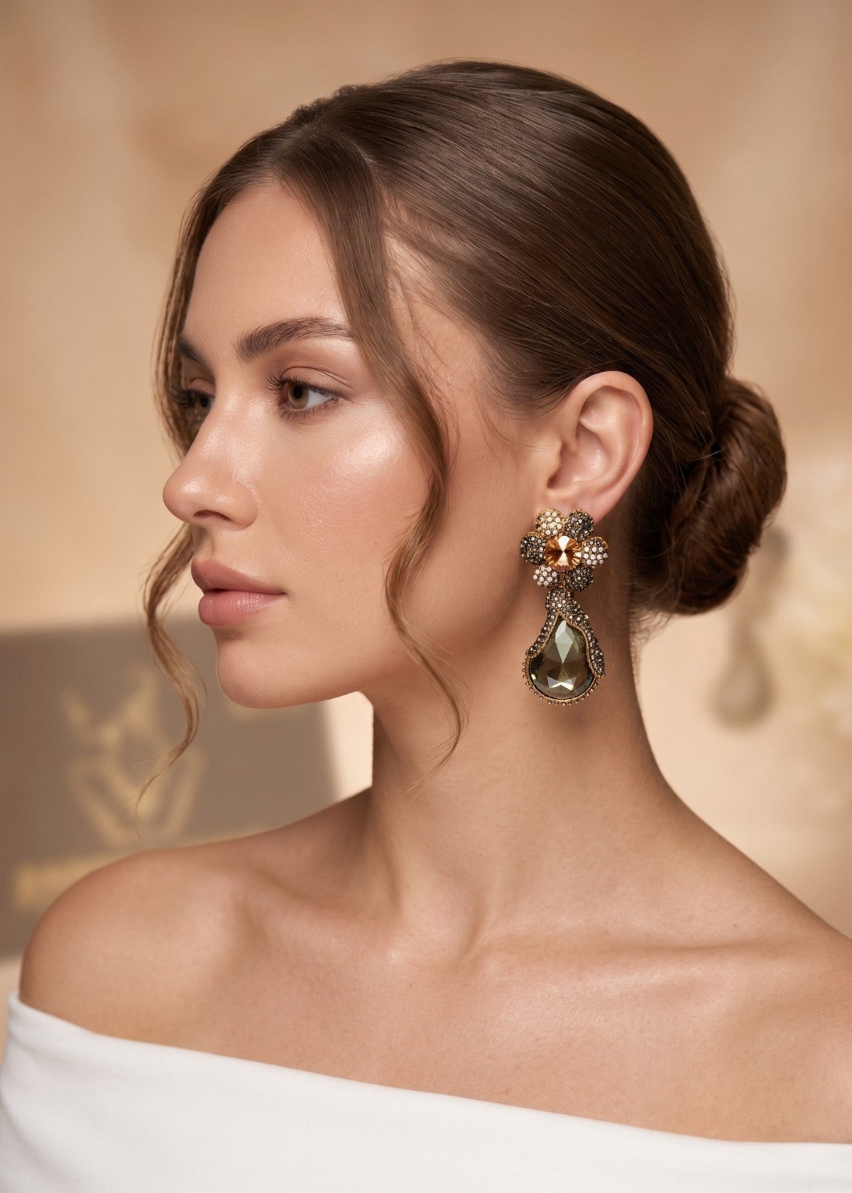 Shop the Wafiya Earring from Zarosh Jewel