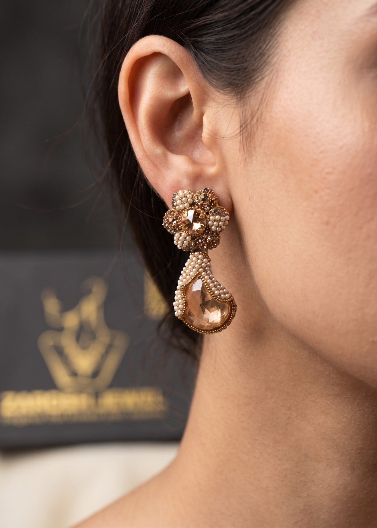 Shop the Wafiya Earring from Zarosh Jewel