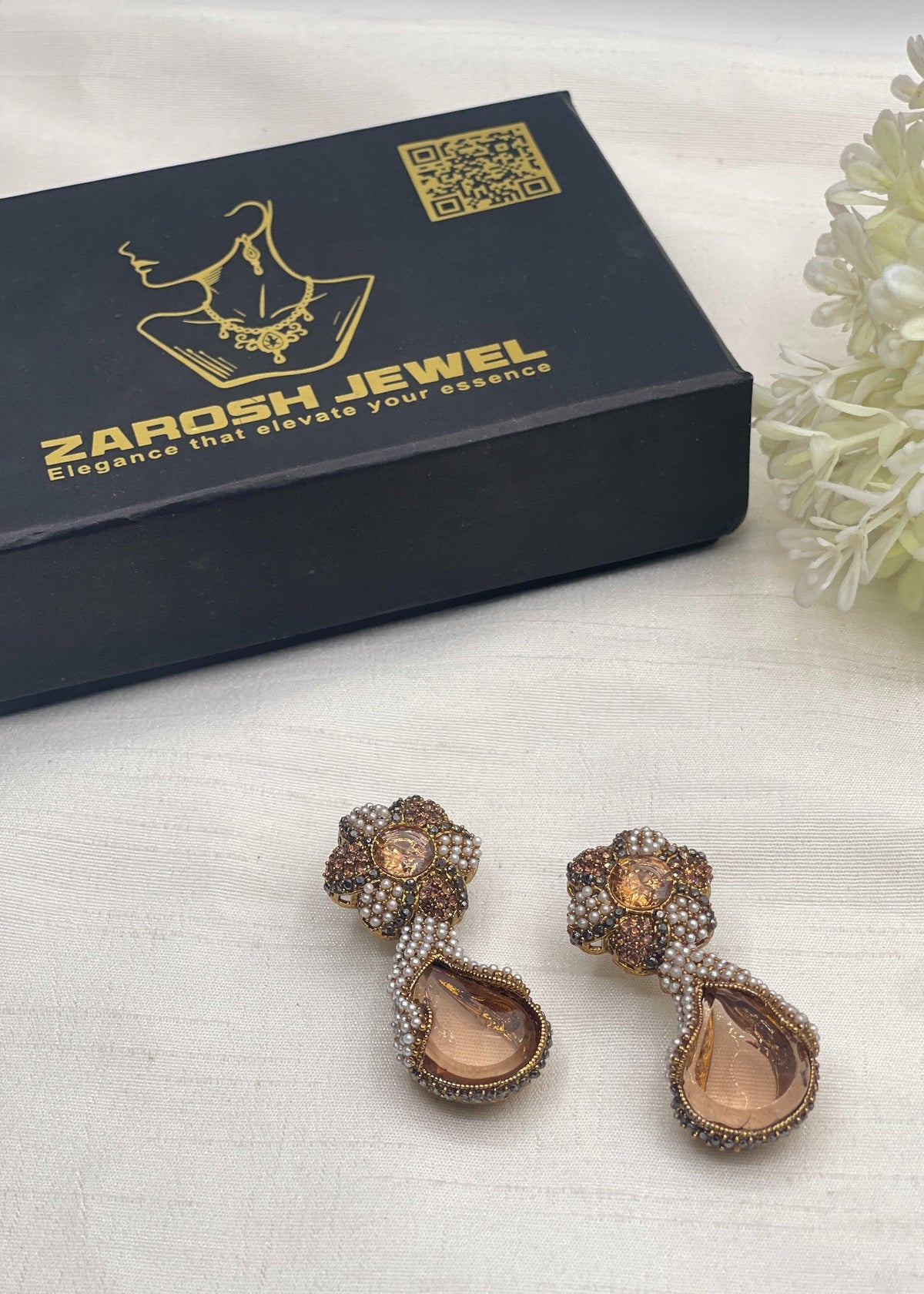 Shop the Wafiya Earring from Zarosh Jewel