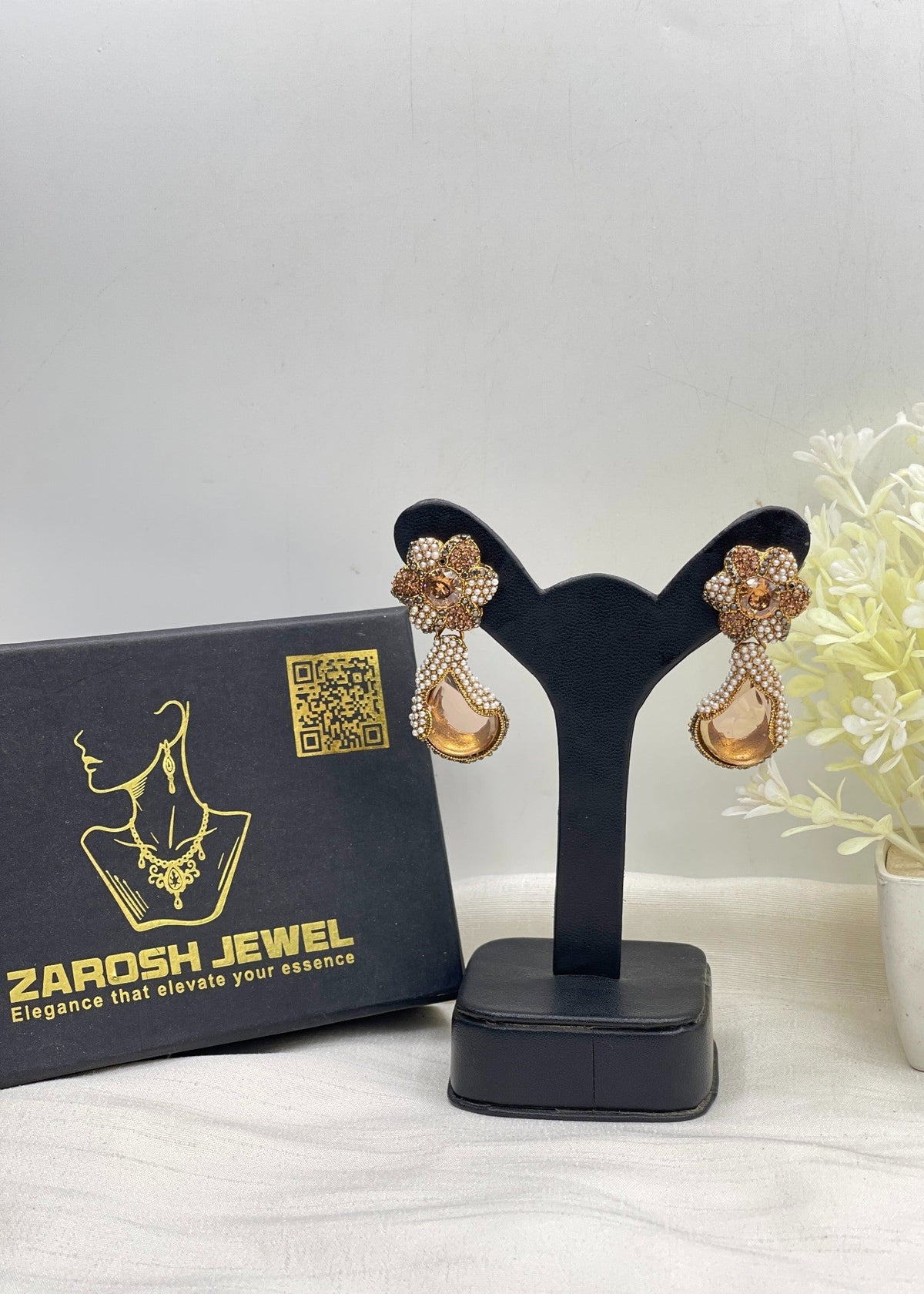 Shop the Wafiya Earring from Zarosh Jewel