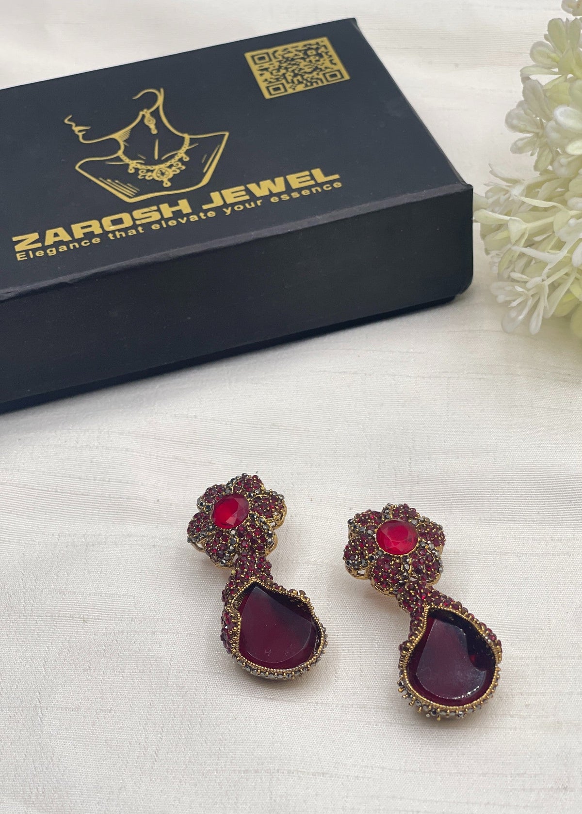 Shop the Wafiya Earring from Zarosh Jewel