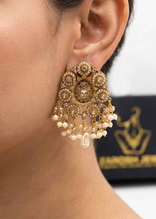 Shop the Wajiha Festive Studs from Zarosh Jewel