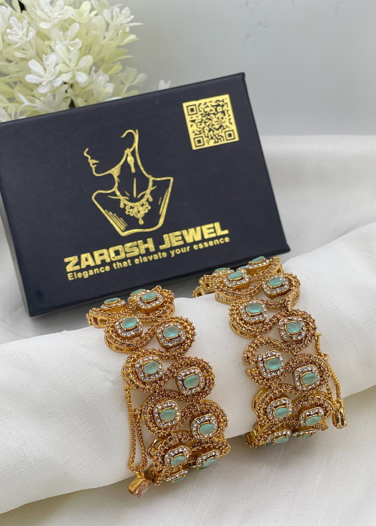 Shop the Widad Bangle from Zarosh Jewel