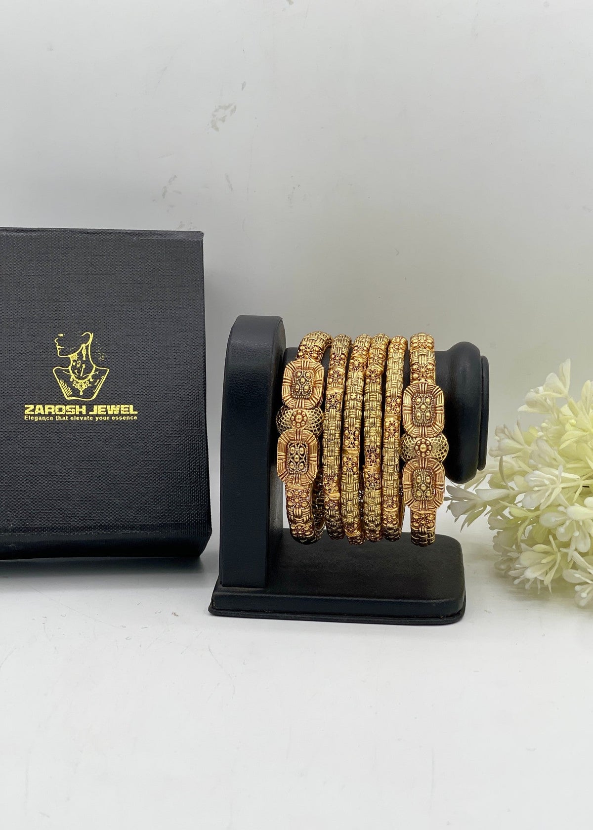 Shop the Wisal Bangle from Zarosh Jewel