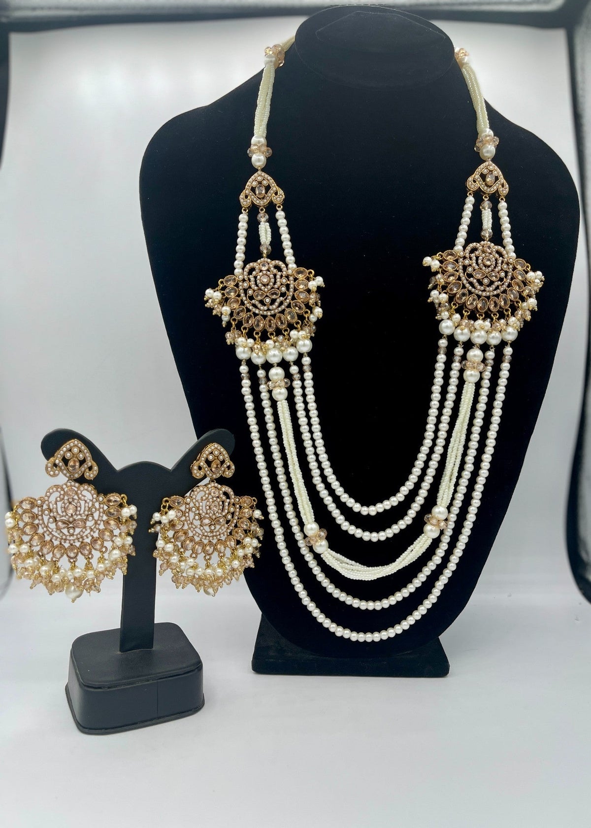 Xynora Pearl Mala by Zarosh Jewel