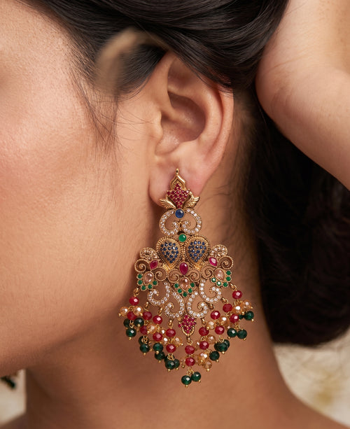 Yashfeen chandelier Earring