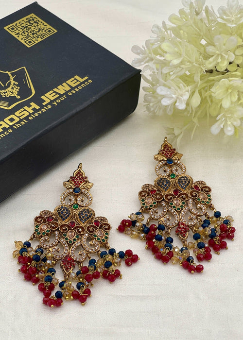 Shop the Yashfeen chandelier Earring from Zarosh Jewel