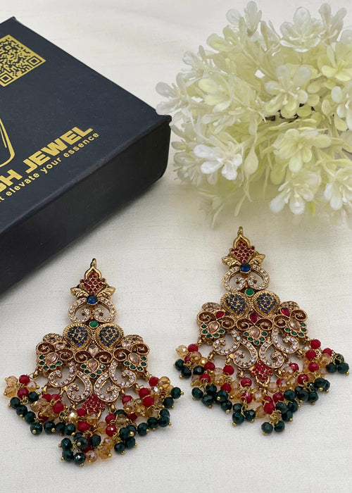 Shop the Yashfeen chandelier Earring from Zarosh Jewel