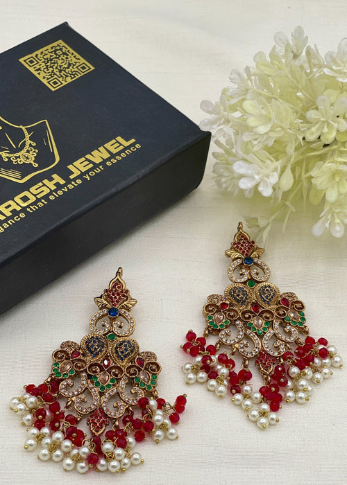 Shop the Yashfeen chandelier Earring from Zarosh Jewel