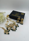 Zahra Kundan Choker Set by Zarosh Jewel