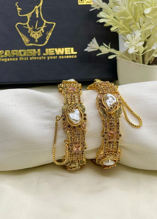 Shop the Zainab Bangle Openable from Zarosh Jewel