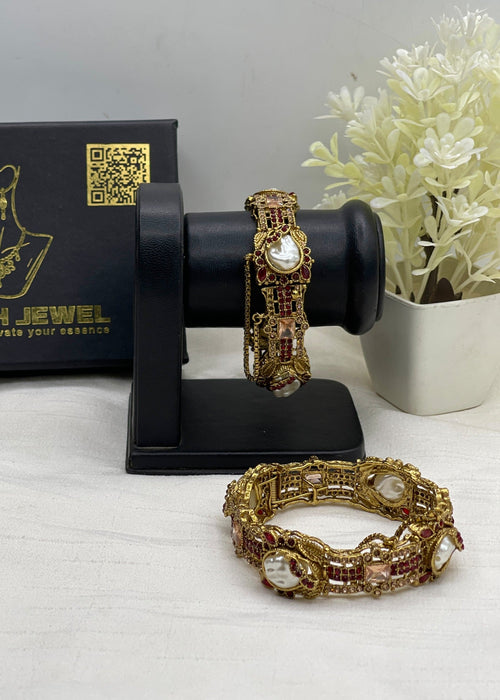 Shop the Zainab Bangle Openable from Zarosh Jewel