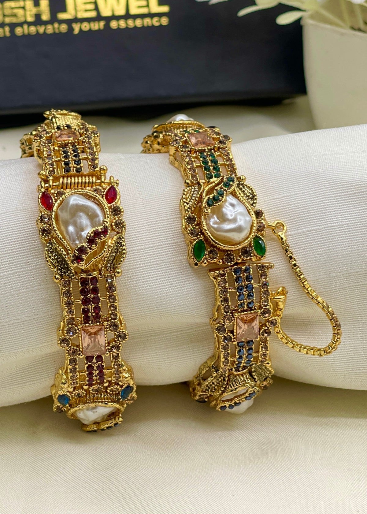 Shop the Zainab Bangle Openable from Zarosh Jewel