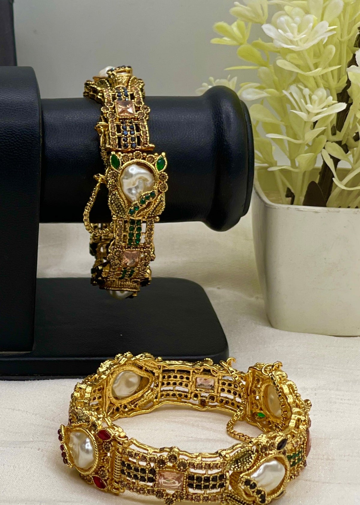 Shop the Zainab Bangle Openable from Zarosh Jewel