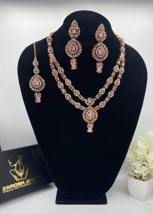 Shop the Zaira Heritage Necklace Set from Zarosh Jewel