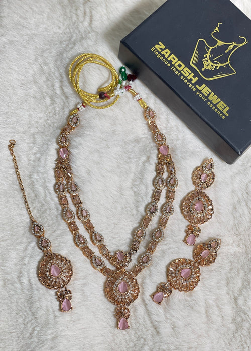 Shop the Zaira Heritage Necklace Set from Zarosh Jewel