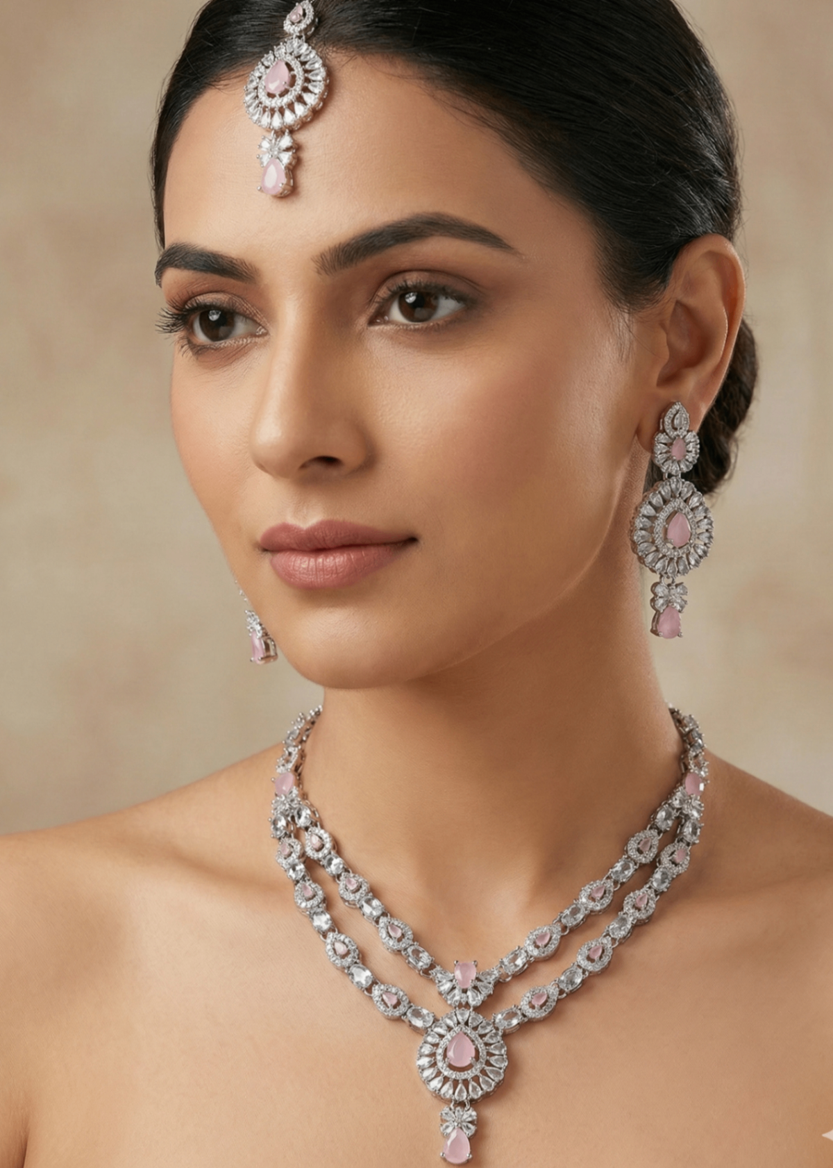 Shop the Zaira Heritage Necklace Set from Zarosh Jewel