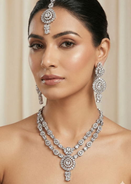 Shop the Zaira Heritage Necklace Set from Zarosh Jewel
