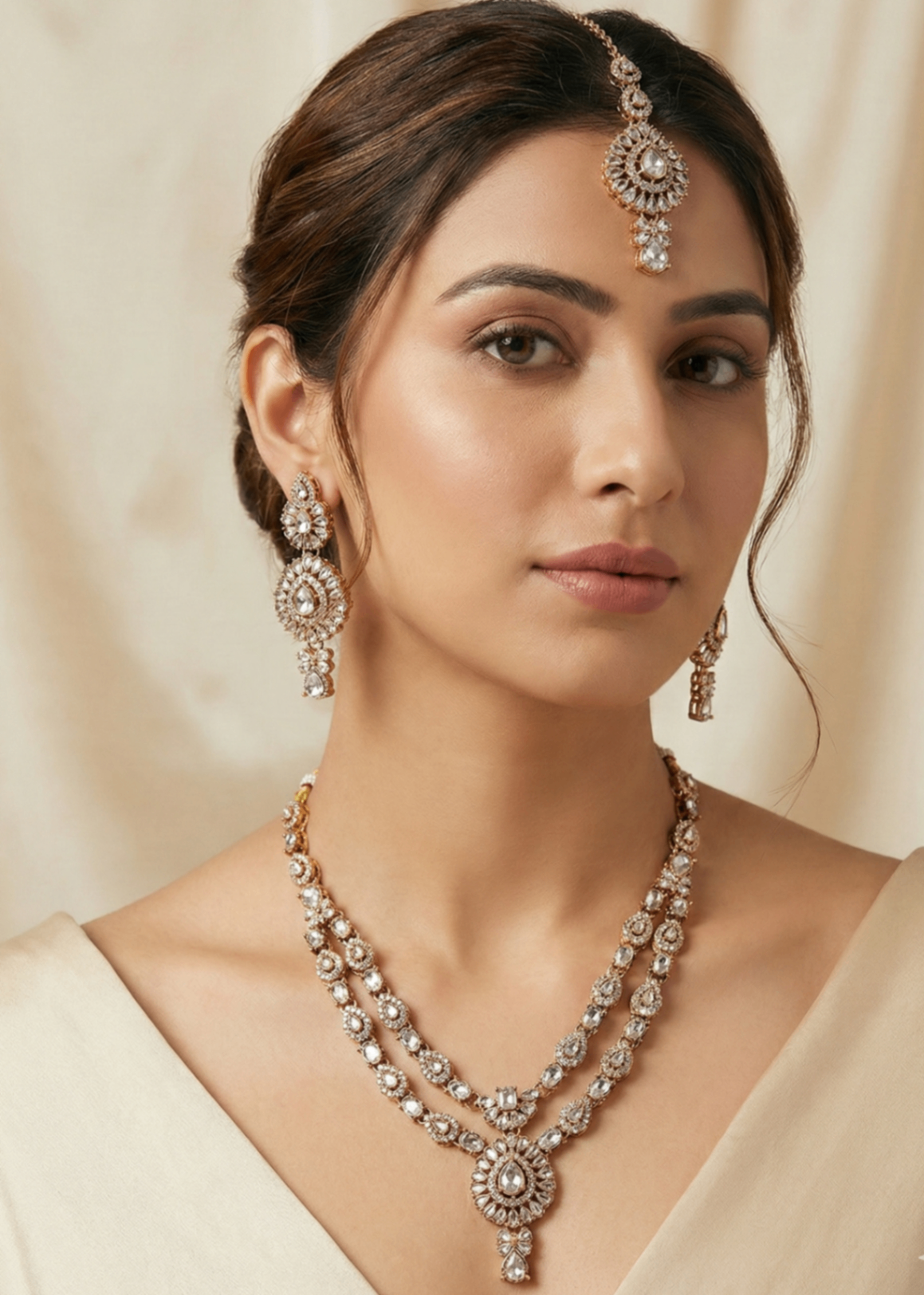 Shop the Zaira Heritage Necklace Set from Zarosh Jewel