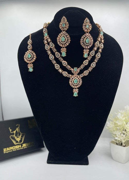 Shop the Zaira Heritage Necklace Set from Zarosh Jewel