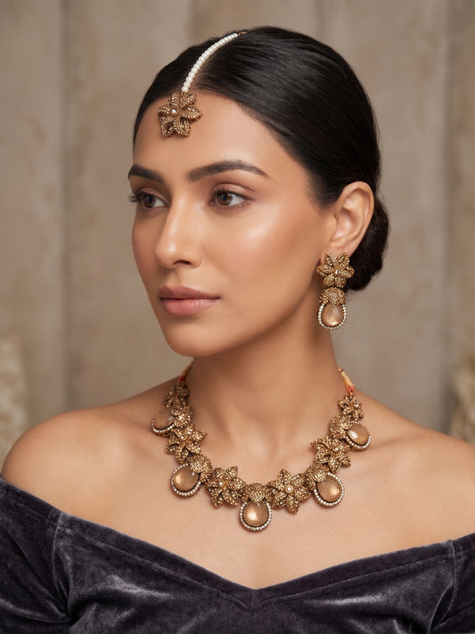 Zakiya Heritage Choker Set