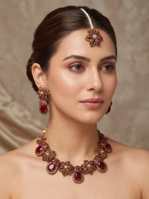 Zakiya Heritage Choker Set