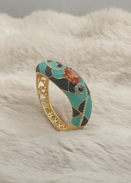 Shop the Zamurrad Heritage Kadas from Zarosh Jewel