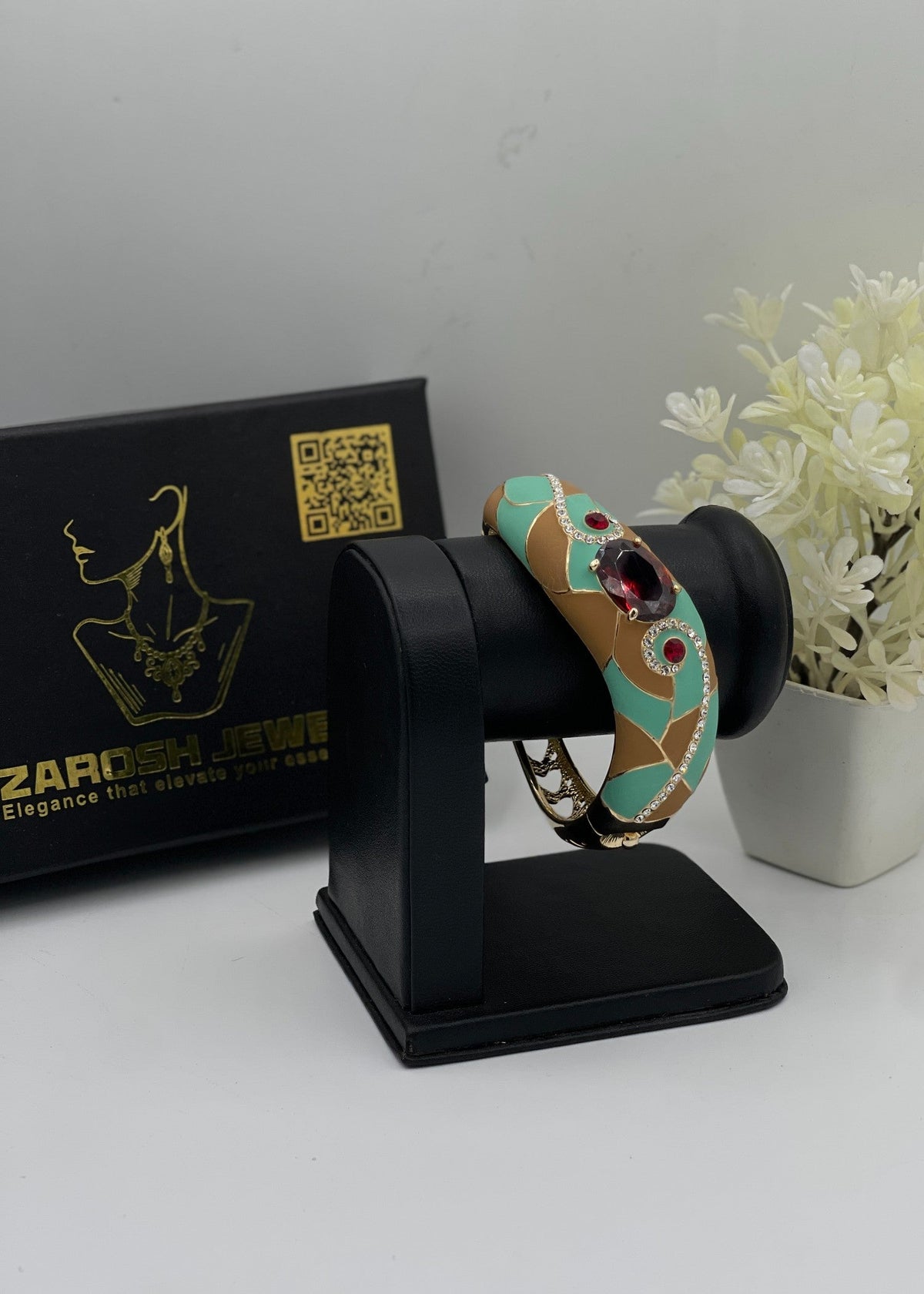 Shop the Zamurrad Heritage Kadas from Zarosh Jewel