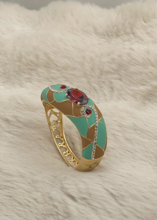 Shop the Zamurrad Heritage Kadas from Zarosh Jewel
