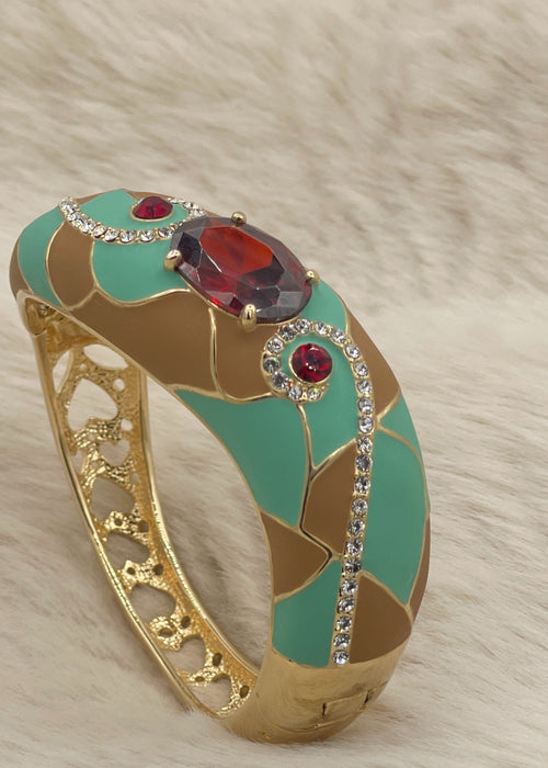 Shop the Zamurrad Heritage Kadas from Zarosh Jewel