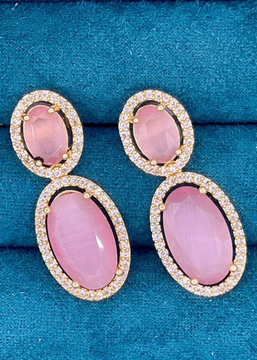 Shop the Zar Oval Drops from Zarosh Jewel