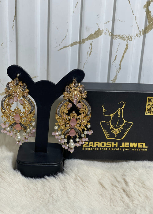 Shop the Zara Statement Earrings from Zarosh Jewel