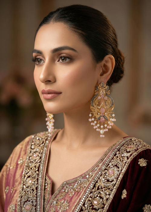 Shop the Zara Statement Earrings from Zarosh Jewel
