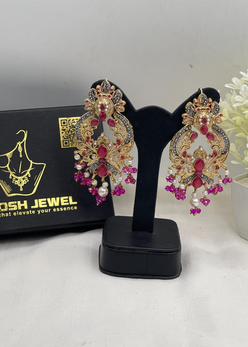 Shop the Zara Statement Earrings from Zarosh Jewel