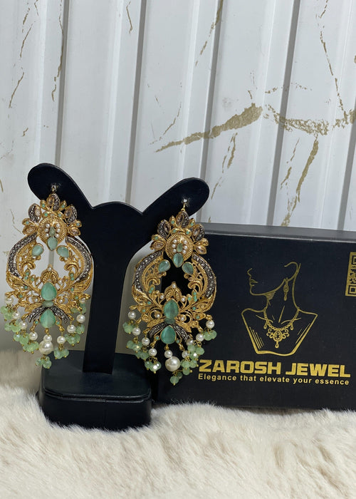 Shop the Zara Statement Earrings from Zarosh Jewel