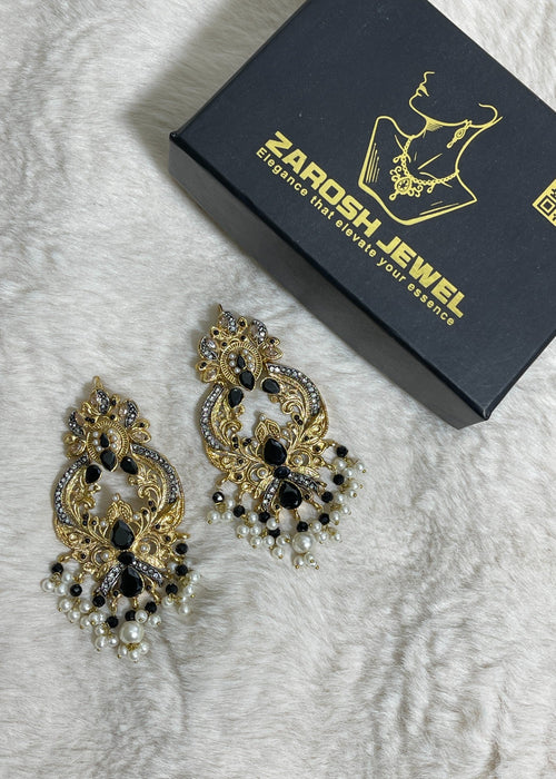 Shop the Zara Statement Earrings from Zarosh Jewel