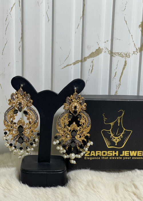 Shop the Zara Statement Earrings from Zarosh Jewel