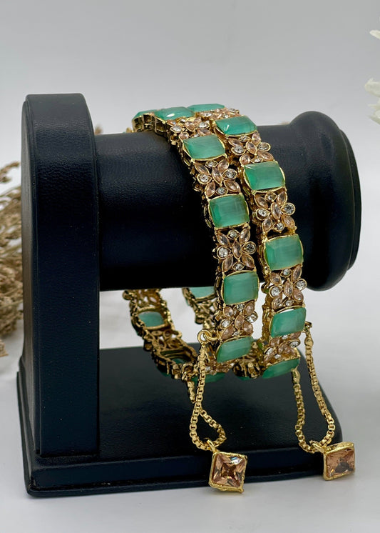 Zareen Bangles Openable by Zarosh Jewel