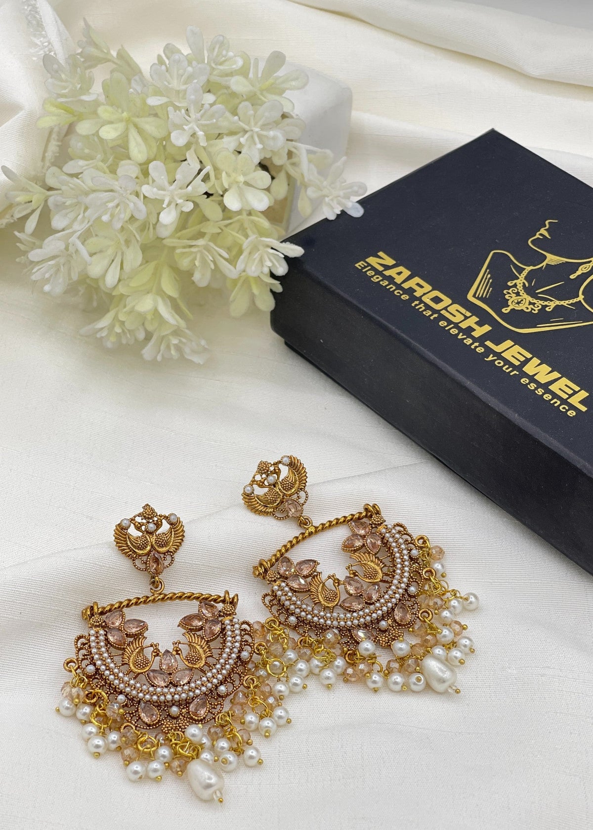 Shop the Zarkash Jhumkey from Zarosh Jewel