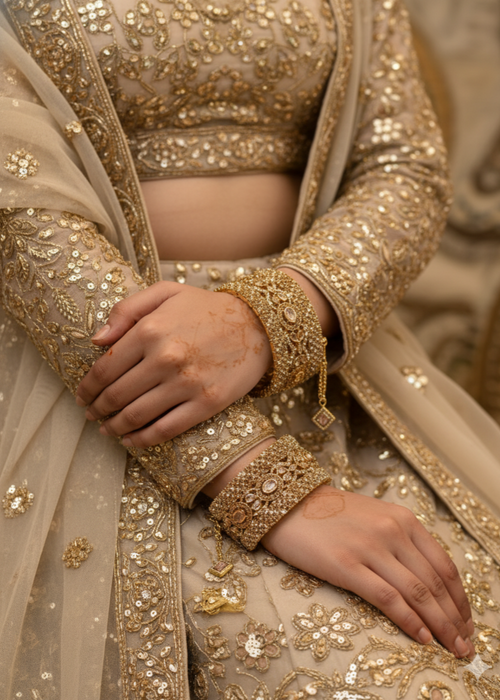 Zarlish Royal Bangles Openable by Zarosh Jewel