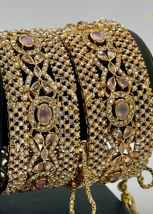 Shop the Zarlish Royal Bangles Openable from Zarosh Jewel